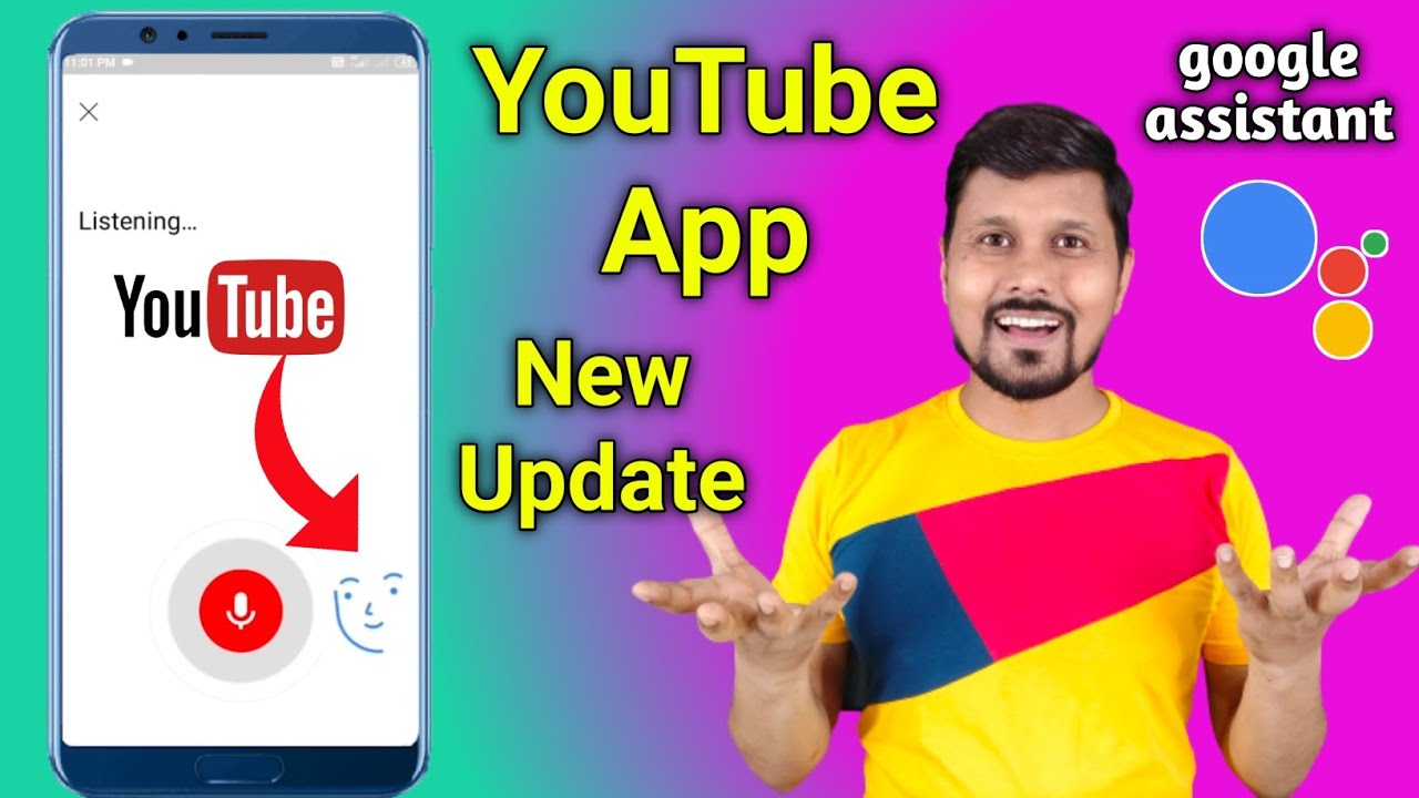 Google Assistant Support Launching In YouTube App | Youtube New Update ...