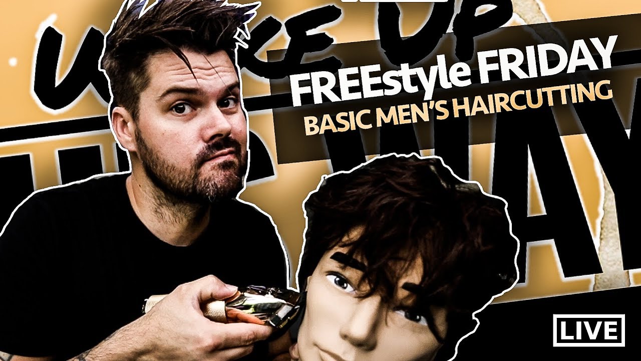HOW TO Basic Men's Haircutting Techniques Hair Tutorial YouTube