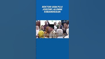 Jokowi Hadiri Rapat Senat Dies Natalis Fakultas Kehutanan UGM, Rektor: Alumni Kebanggaan