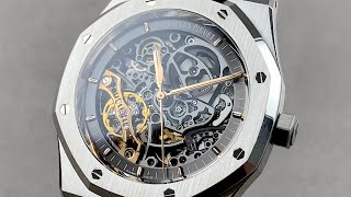 Audemars Piguet Royal Double Balance Wheel Openworked 15407ST.OO.1220ST.01 Audemars Piguet Review