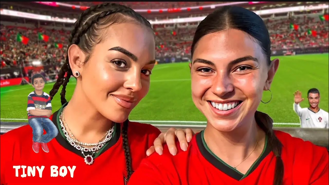 Giantess Georgina Rodriguez And Small Man And Cristina Ronaldo With Giantess georgina rodriguez and small man and cristina ronaldo with