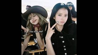 Lisoo Is So Cute blackpink kpop jisoo lalisa lisoo lisooedit blink edit kpopidols friends