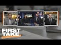 Is Adrian Peterson Or Randy Moss The Better Viking? | First Take | March 17, 2017