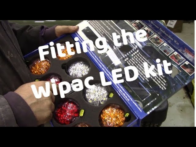 DA1191 - Wipac Clear Lens Led Light Kit for Defender 90/110 and