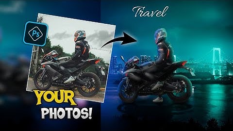 PS touch cc 😮 mobile photo editing tutorial || in Photoshop step by step