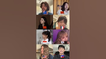 5 Seconds of Summer - Teeth | #CoverSong x 8 in 4K #Shorts #Cover #Quad