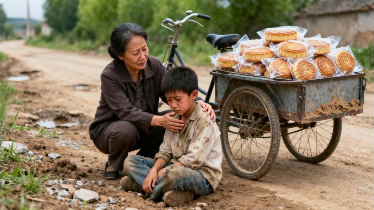 賣餅大媽在路邊撿了個小男孩，20年後他成億萬總裁回來報恩，命運從此逆轉！#逆袭 #甜宠 #重生 #shortdramas  🍊   XGCX