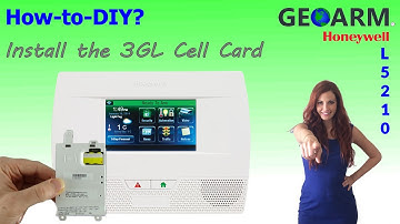 Honeywell 3GL - How to Install in the L5210 Security System?
