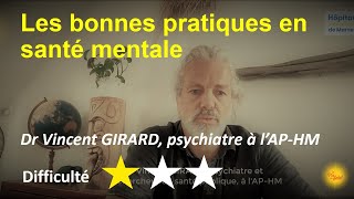 Les bonnes pratiques en santé mentale