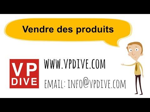 VPDive : Vendre des produits