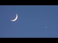 Moon and Venus ,June 17,2026.