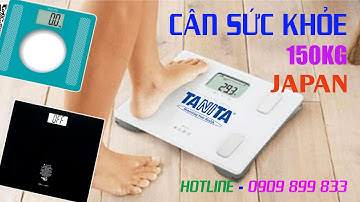 Cân điện tử cân người 100kg 150kg - cân sức khỏe 150kg - cân điện tử Tanita HD-378 HD-381 HD-661