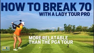 How to Break 70 with Lady Pro - THIS IS MORE RELEVANT TO YOU & ME THAN THE PGA TOUR screenshot 3