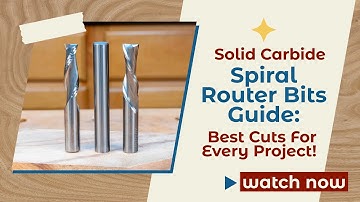 Solid Carbide Spiral Router Bits Guide: Best Cuts For Every Project