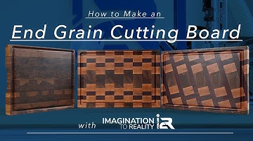 How to Make an End Grain Cutting Board with the help of your CNC