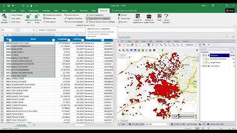 SpatialXL How to use the Excel selection tools