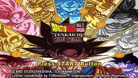 Dragon Ball Super Tenkaichi Tag Team Multiples Sagaz DBZ TTT MOD PPSSPP ISO V1