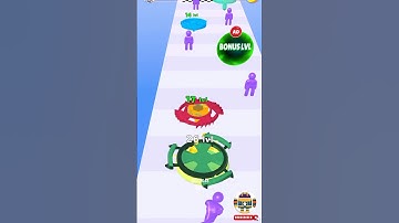 Merge Spinner 3D - Rampage Runner game in MAX LEVEL  #shorts  #spinner #merge