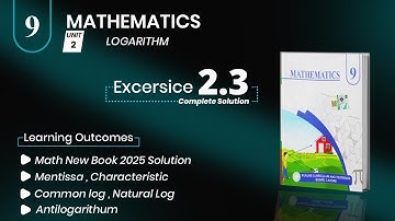 Exercise 2.3 Class 9 Math New Book | Class 9th Math Ex 2.3 New Book | PCTB New Book 2025