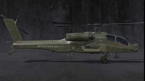 The Boeing AH-64 Apache