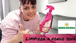 LIMPIEZA SOFA A FONDO| Limpia tapicerías MERCADONA - YouTube