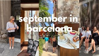 September in Barcelona | daily life, things to do, hidden gems & cafe hopping⭐️