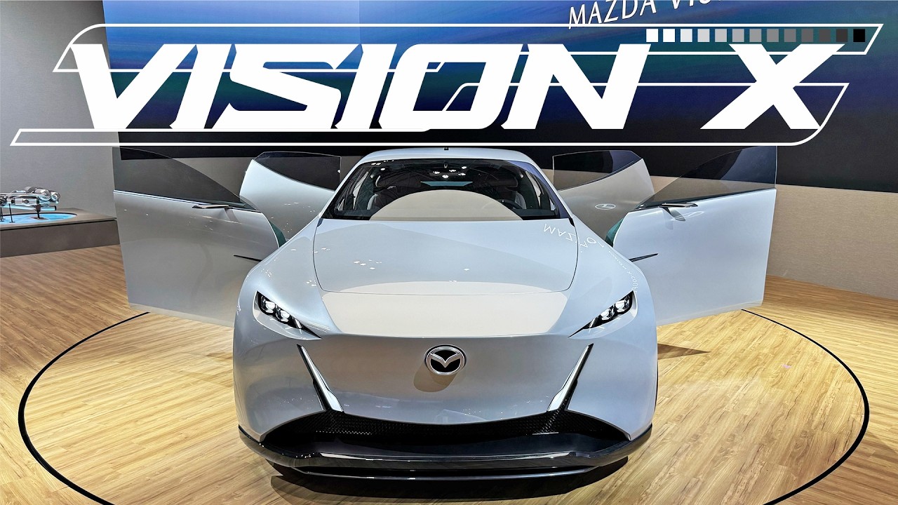Новый концепт Mazda Vision X-Coupe представлен на выставке Japan Mobility Show 2025 года