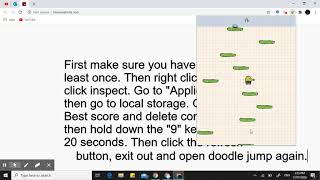 How To Hack Your High Score In Doodle Jump Chrome Extension