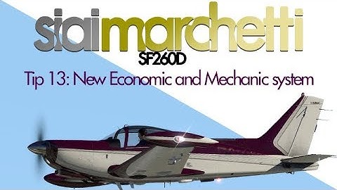 XPlane11 Siai Marchetti SF260D - Tip13 - New Economic and Mechanic model