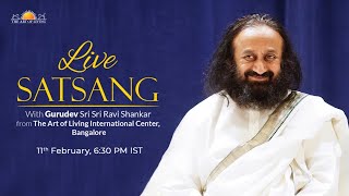 Live Satsang with Gurudev Sri Sri Ravi Shankar