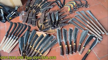 😍😍CHUẨN TẠI LÒ RÈN  DAO PAZZANG THEPZ NHÍP XE CHUẨN MÈO ĐI RỪNG ĐÀO PHÁT HAI ĐẦU THÉP TRẮNG