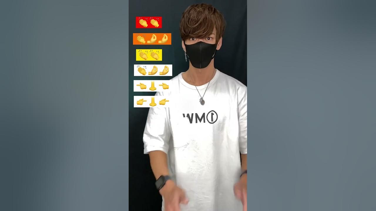 【 Icona Pop - Clap Snap 】TikTok challenge trend dance tutorial TAKAHARU emoji #shorts