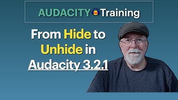 Audacity 3.2.1 Released PLUS: How to Unhide the Device Toolbar