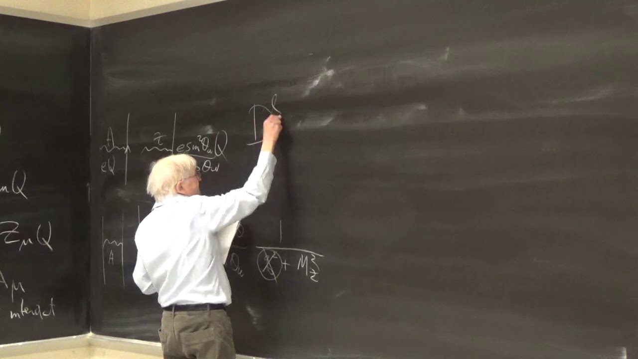 Lecture of February 27, 2019: Quantum Field Theory II at UNM by Kevin ...