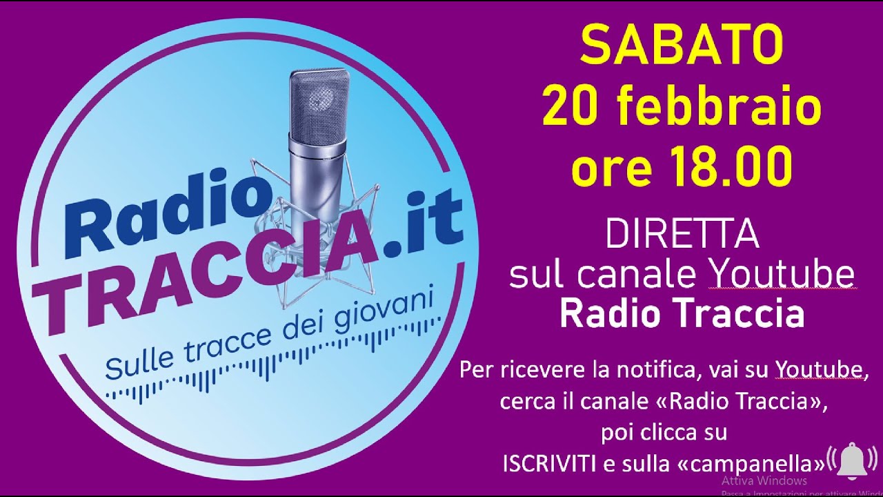 Presentazione Associazione Culturale Giovanile "GIOVANI TRACCE" e