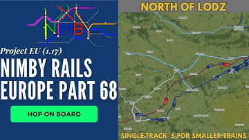 Single tracks north of Lodz waiting for ... | Nimby Rails Part 68