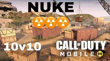 NEW MODE!!!10v10 NUKE ☢️ COD MOBILE