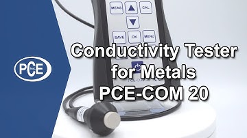 Conductivity Tester for Metals PCE-COM 20