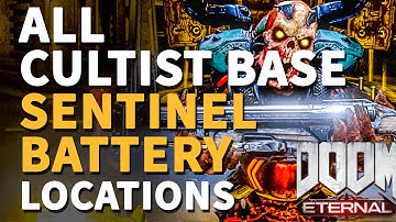 All Cultist Base Sentinel Battery Doom Eternal Collectibles