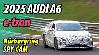 SPY VIDEO: 2025 AUDI A6 E-TRON TESTING ON THE #nurburgring