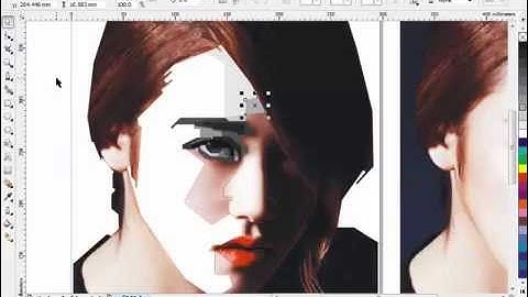 Tutorial Proses Faceting make WPAP Gayoon  Coreldrawx4