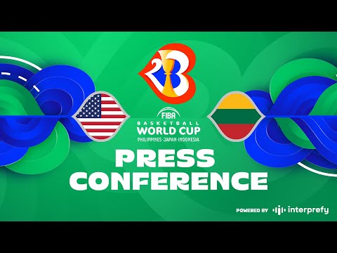 USA v Lithuania - Press Conference | FIBA Basketball World Cup 2023
