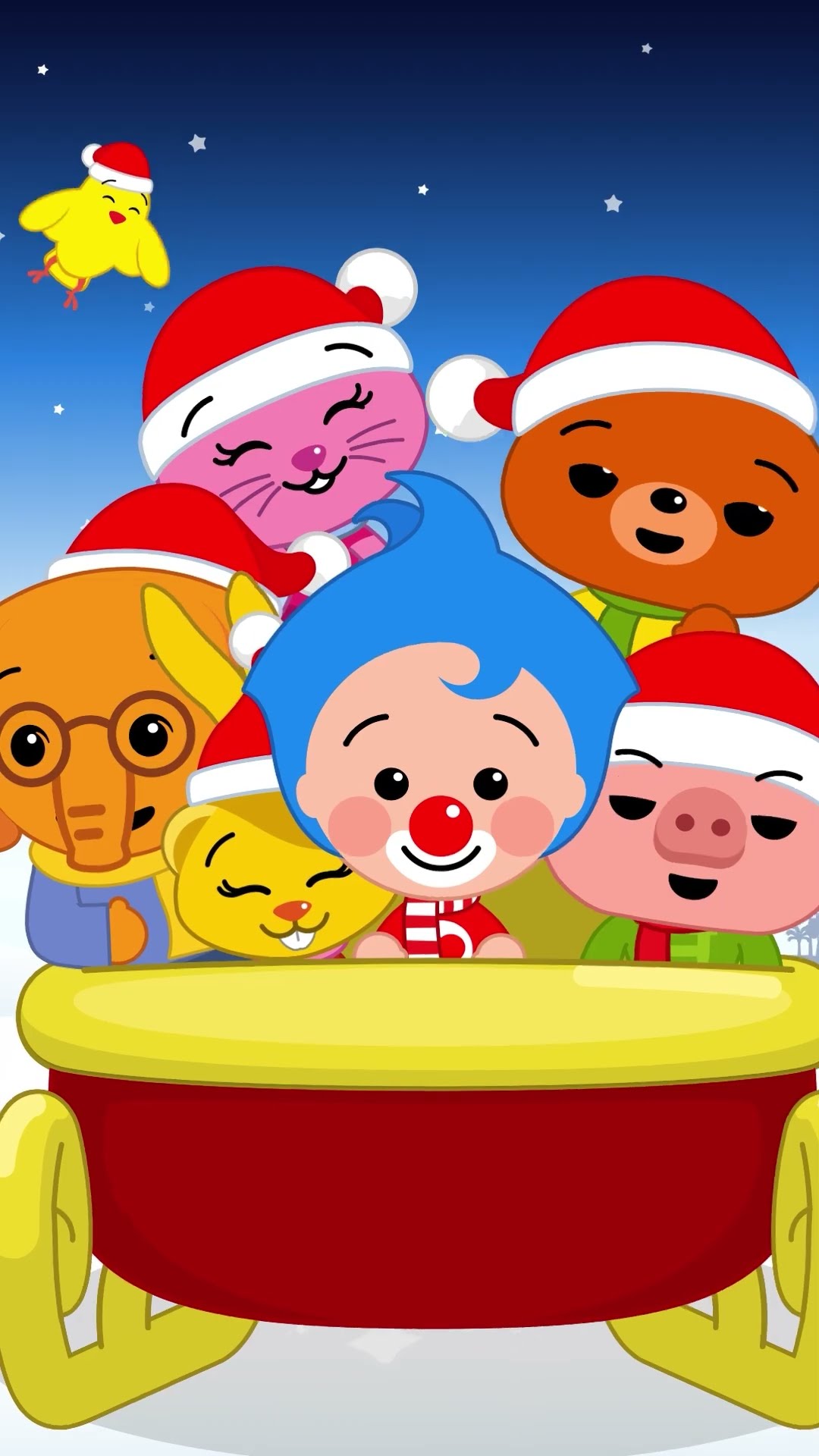 ¡MIX NAVIDEÑO! #Navidad #CancionesInfantiles #Shorts #PlimPlim