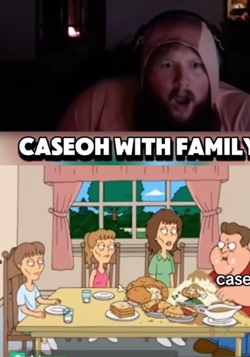 caseoh reacts to himself #caseoh #caseohclips