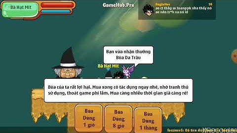 Ngọc Rồng Online - Cách úp sức mạnh bất tử trong bdkb .