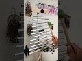 プルプルするかわいい楽器を作りました 星の音 アルミパイプ琴