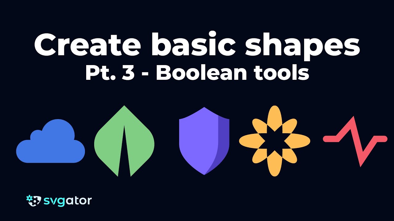 How to Create Basic Shapes - Part 3 - Boolean Tools