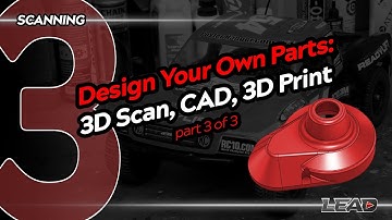 3D Scan Design and Print Series Part 3 | Design Your Own Gearbox Cover | #revopoint #mini2