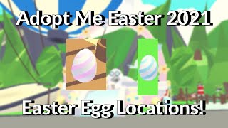 EASTER EGG LOCATIONS in Adopt Me - ALL 30 Easter Egg Locations (2022)?