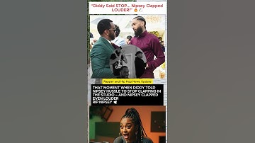 Nipsey Defied Diddy in the Studio — And the Room Went Silent!